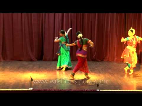 A trio of Odissi Bharatanatyam and Kathak at 4th Indo European...
