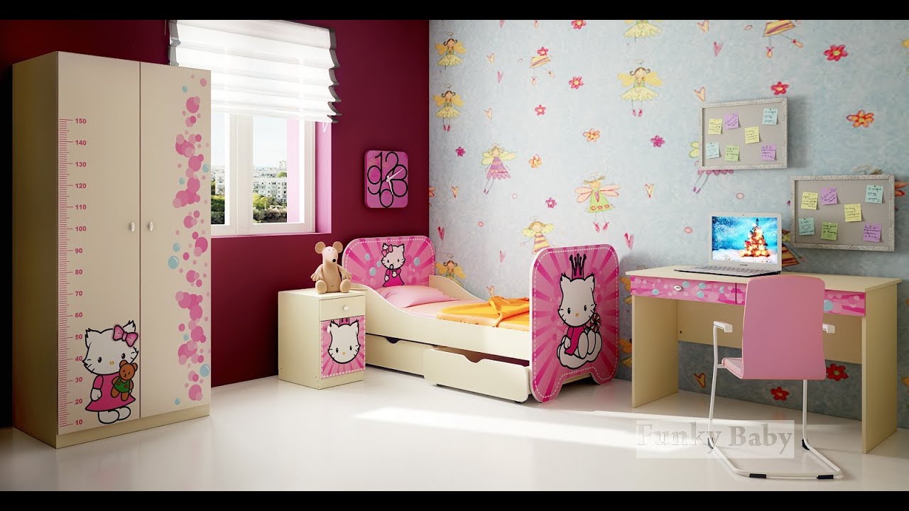 Детская модульная мебель детская мебель фанки бэби детская мебель китти - мебель детская китти композиция 3.