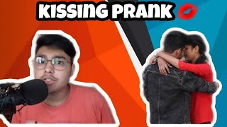 Kissing Prank Talking With Anik