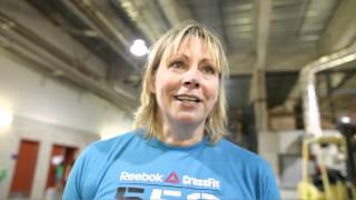 Crossfit Games - The First Woman To Clean And Jerk 300Lbs.