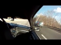 CLK63 AMG Black Series driving fast GoPro HD footage