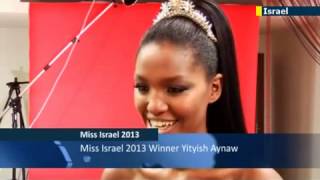 Video Miss Israel 2013 Yityish Aynaw Youtube