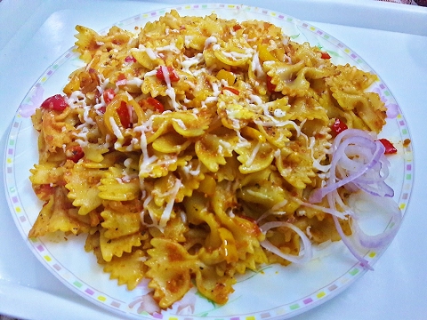 VIDEO : yummy farfalle pasta recipe - red sausage & cheese | easy pasta recipe in hindi - enjoy yummy andenjoy yummy andeasy farfalle pasta recipewith redenjoy yummy andenjoy yummy andeasy farfalle pasta recipewith redsausagecheese & toma ...