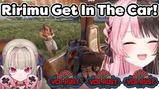 Hinano Laughs Out Loud At Ririmu Trying To Get Into A Car Vspoen Sub