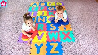 ABC Song Learn English Alphabet for Children with Nil and Nelly , Kids Nursery Rhymes