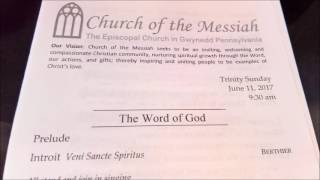 Church of the Messiah full service 6 11 2017