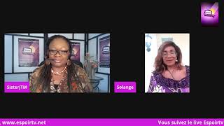 Emission "De vous à moi @ home" avec Solange Ghonda ambassadrice des enfants du Congo