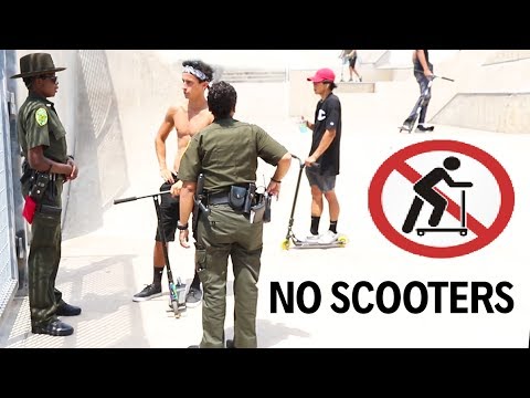 WE BROKE EVERY RULE IN THE SKATEPARK!