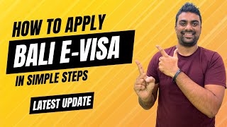 How To Apply Bali E-Visa For Indians Step By Step Guide