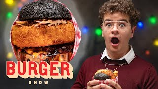 Gaten Matarazzo Makes a 'Stranger Things' Burger | The Burger Show