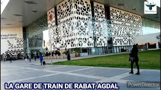 La Gare De Train De Rabat Agdal Maroc 2021