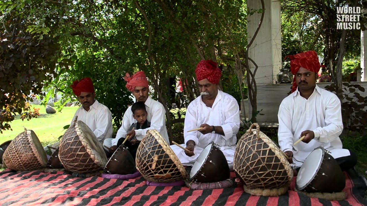Indian Drums Nagara Master drummer of Rajasthan (HD) YouTube