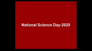 National Science Day-2020 || IMC, MANUU