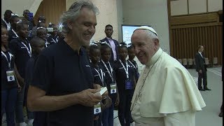 Francisco Responde A Un Elogio De Andrea Bocelli Gracias Soy Una Persona Normal Francisco Responde A Un Elogio De Andrea Bocelli Gracias Soy Una Persona Normal