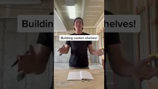 DIY GARAGE SHELVES | #SHORTS