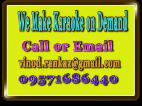 Aye Chand Teri Chandni ki kasam - Karaoke - Tera Jadoo chal...