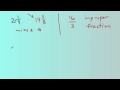 Lesson 7-11: Fractions Greater Than One - Mixed Numbers and Improper Fractions