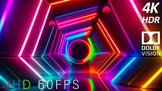 4K 60Fps 'Neon Art' Hdr Dolby Vision