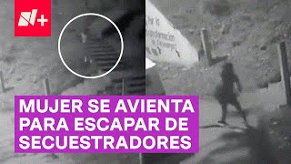 Mujer Se Avienta Por Escaleras Para Escapar De Secuestradores En Puebla - N+