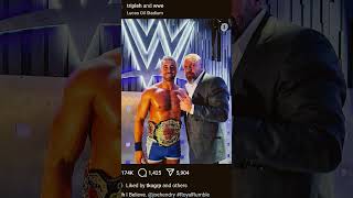 Triple H With Tna Champion Joe Hardy After Before His Entry Royal Rumble 2025