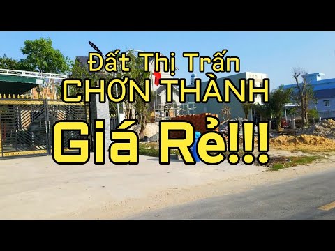 Bán Đất Thị Trấn Chơn Thành - Huyện Chơn Thành 165m2 GIÁ RẺ Lh: 0944.157.157