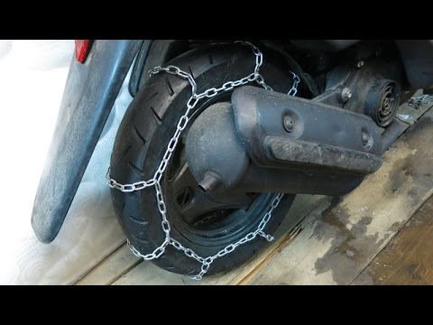 Цепь для скутера своими руками 40