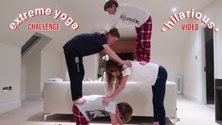 Extreme Yoga Challenge...again Hilarious