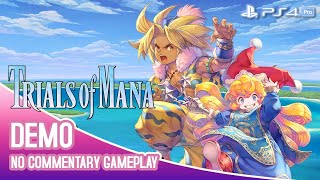Trials Of Mana Demo Ps4 Kevin & Charlotte Story Gameplay English Va No Commentary