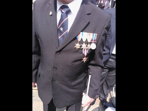 The presentation of the Arctic Star to the WW2 Vetrians at guildhall in portsmouth, 27th June 2013.