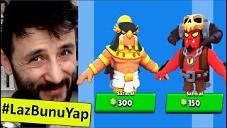 ŞEYTANİ BO ve FİRAVUN BO için 450 TAŞ Verdim! #LazBunuYap Brawl Stars