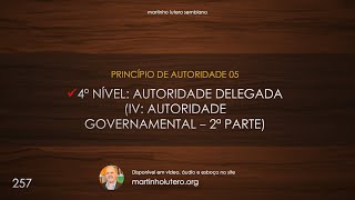 Martinho Lutero Semblano - O Princípio de Autoridade (aula 05)
