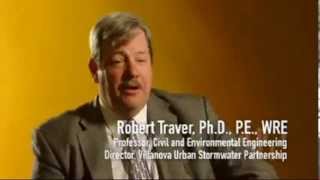 Dr. Robert Traver speaks on Villanova Center for the Advancement of Sustainability in Engineering