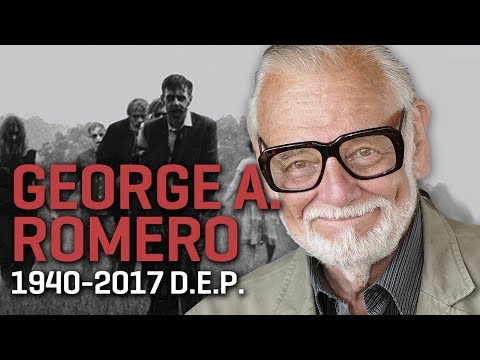 Despedida de George A Romero, el