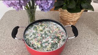 How To Make Cold Soup Okroshka .Окрошка