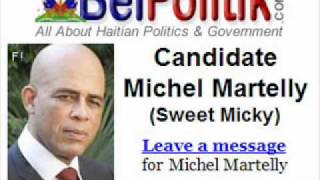 Michel Martelly Answer Questions About His Sweet Micky Image