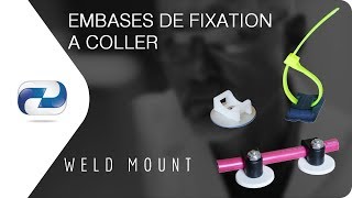 Embase de fixation à coller Weld Mount