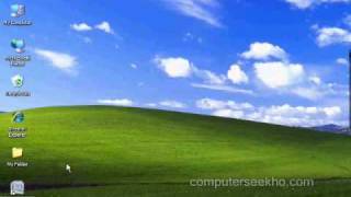 Learn Computer in Hindi - Windows XP Desktop