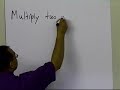 Multiplying Two Matrices