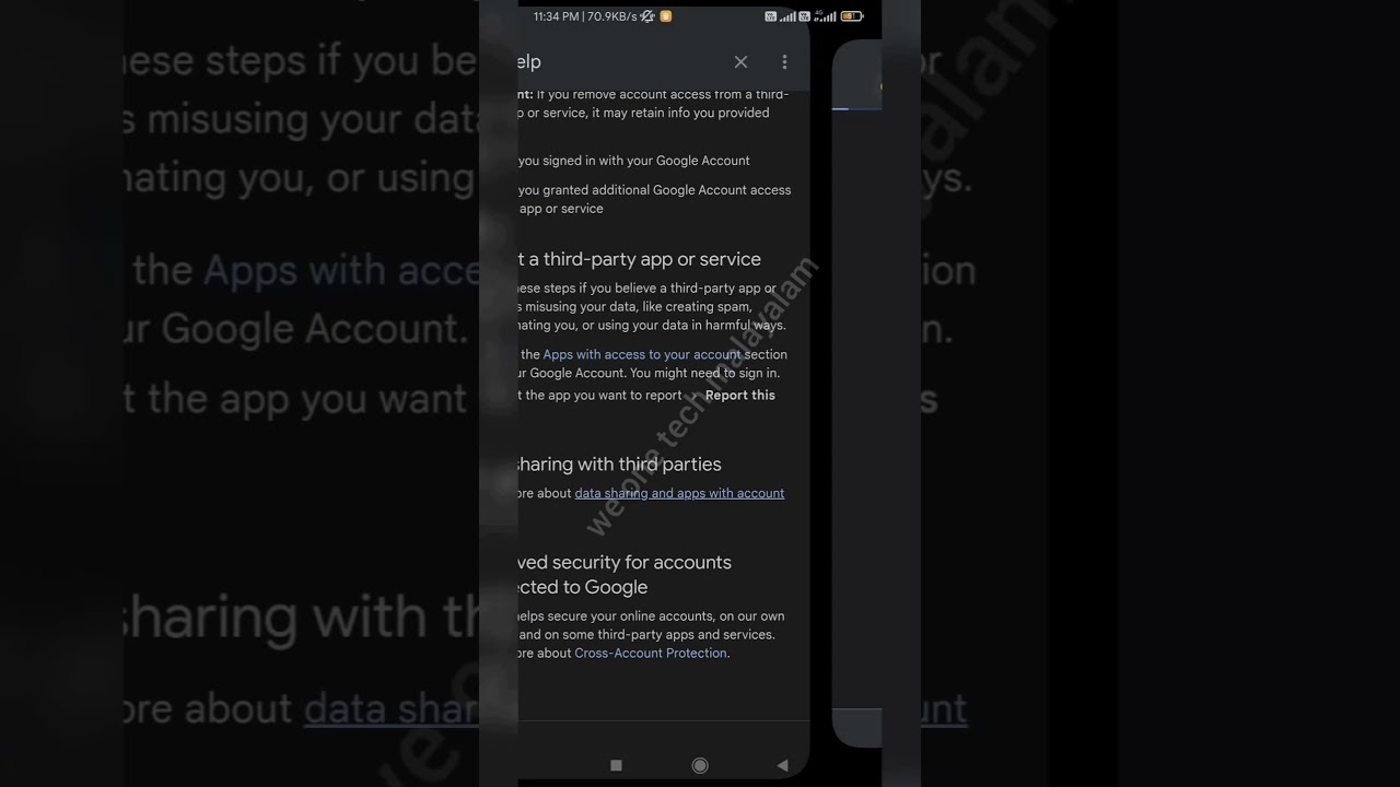 How to remove Google account access from unwanted How to remove Google account access from unwanted