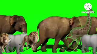 Jumanji Stampede Green Screen Remake