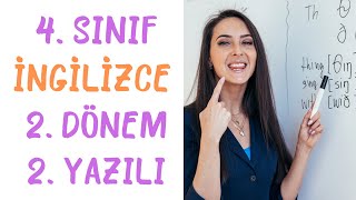 4. Sınıf - İngilizce 2. Dönem 2. Yazılı
