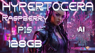 128Gb Rpi5 Hypertocera Ai Raspberry Pi5 Batocera V39 Bêta 10000 Games