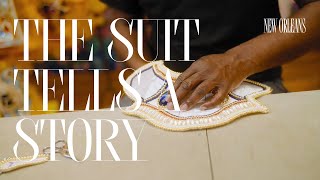 How Black Masking Indians' suits are made