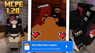MCPE ELLIE MOD 1.20 (Works Any Version) New Update