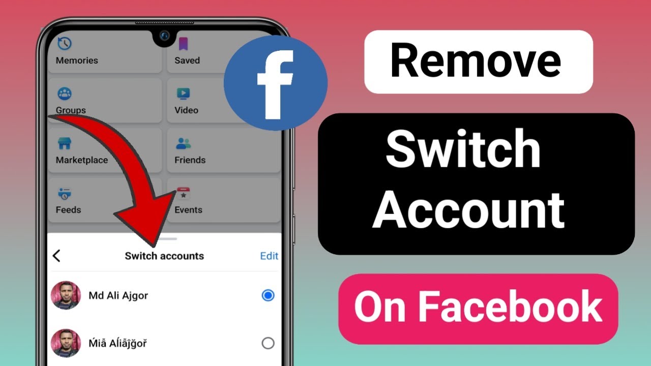 How to Remove Switch Account On Facebook | Facebook How to Remove Switch Account On Facebook | Facebook