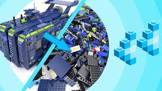 Unwind The Lego Rexcelsior - Taking It Apart Lego 70839