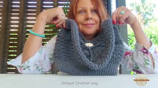 Unikatna Kvačkana Torbica - Unique Crochet Bag