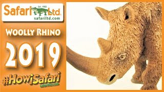 Safari Ltd. 2019 Woolly Rhino New Prehistoric Mammal Review