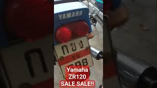 รถมอเตอรไซค Yamaha Zr120 รถกะเทยทมหมอนำรนแรกในไทยครบ