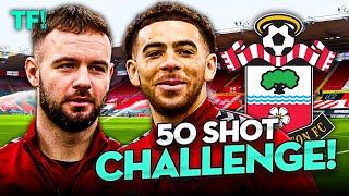 50 Shot Challenge with Southampton Che Adams & Adam Armstrong